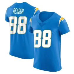 Men's Jalen Reagor Los Angeles Chargers No.88 Elite Alternate Vapor Untouchable Jersey - Blue