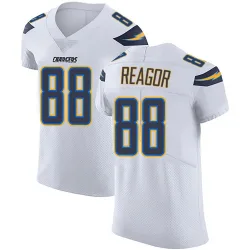 Men's Jalen Reagor Los Angeles Chargers No.88 Elite Vapor Untouchable Jersey - White