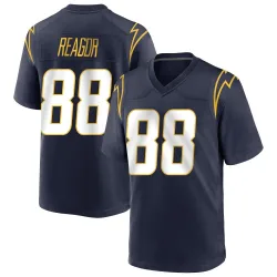 Men's Jalen Reagor Los Angeles Chargers No.88 Game Team Color Jersey - Navy