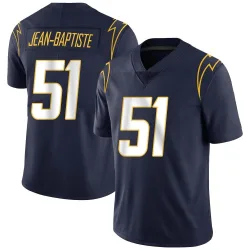 Men's Jeremiah Jean-Baptiste Los Angeles Chargers No.51 Limited Team Color Vapor Untouchable Jersey - Navy