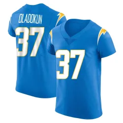 Men's Jordan Oladokun Los Angeles Chargers No.37 Elite Alternate Vapor Untouchable Jersey - Blue