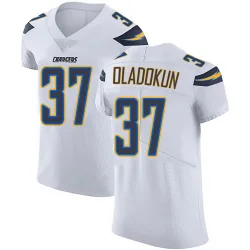 Men's Jordan Oladokun Los Angeles Chargers No.37 Elite Vapor Untouchable Jersey - White