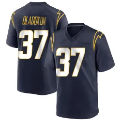 Men's Jordan Oladokun Los Angeles Chargers No.37 Game Team Color Jersey - Navy