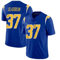 Men's Jordan Oladokun Los Angeles Chargers No.37 Limited 2nd Alternate Vapor Jersey - Royal