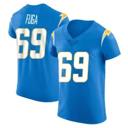 Men's Josh Fuga Los Angeles Chargers No.69 Elite Alternate Vapor Untouchable Jersey - Blue