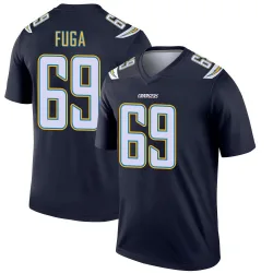 Men's Josh Fuga Los Angeles Chargers No.69 Legend Jersey - Navy