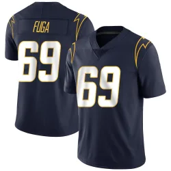 Men's Josh Fuga Los Angeles Chargers No.69 Limited Team Color Vapor Untouchable Jersey - Navy