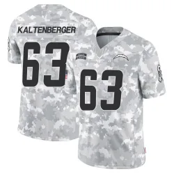 Men's Josh Kaltenberger Los Angeles Chargers No.63 Limited 2024 Salute to Service Jersey - Arctic Camo