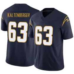 Men's Josh Kaltenberger Los Angeles Chargers No.63 Limited Vapor F.U.S.E. Jersey - Navy