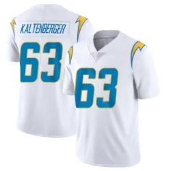 Men's Josh Kaltenberger Los Angeles Chargers No.63 Limited Vapor Untouchable Jersey - White