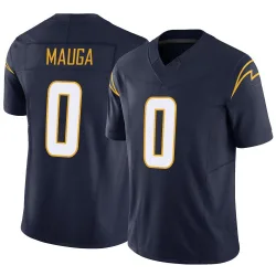 Men's Kana'i Mauga Los Angeles Chargers No.0 Limited Vapor F.U.S.E. Jersey - Navy