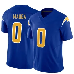Men's Kana'i Mauga Los Angeles Chargers No.0 Limited Vapor F.U.S.E. Jersey - Royal