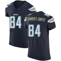 Men's KeAndre Lambert-Smith Los Angeles Chargers No.84 Elite Team Color Vapor Untouchable Jersey - Navy Blue