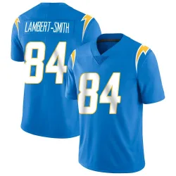 Men's KeAndre Lambert-Smith Los Angeles Chargers No.84 Limited Powder Vapor Untouchable Alternate Jersey - Blue