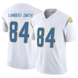 Men's KeAndre Lambert-Smith Los Angeles Chargers No.84 Limited Vapor F.U.S.E. Jersey - White