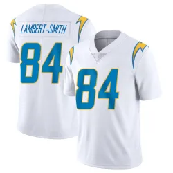 Men's KeAndre Lambert-Smith Los Angeles Chargers No.84 Limited Vapor Untouchable Jersey - White