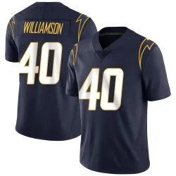 Men's Kendall Williamson Los Angeles Chargers No.40 Limited Team Color Vapor Untouchable Jersey - Navy
