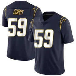Men's Kylan Guidry Los Angeles Chargers No.59 Limited Team Color Vapor Untouchable Jersey - Navy
