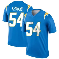 Men's Kyle Kennard Los Angeles Chargers No.54 Legend Powder Jersey - Blue