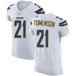 Men's LaDainian Tomlinson Los Angeles Chargers No.21 Elite Vapor Untouchable Jersey - White