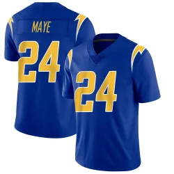 Men's Marcus Maye Los Angeles Chargers No.24 Limited 2nd Alternate Vapor Jersey - Royal