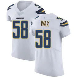 Men's Marlowe Wax Los Angeles Chargers No.58 Elite Vapor Untouchable Jersey - White