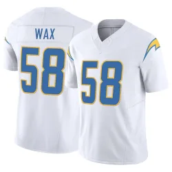 Men's Marlowe Wax Los Angeles Chargers No.58 Limited Vapor F.U.S.E. Jersey - White