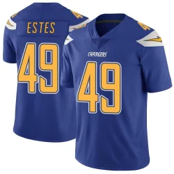 Men's Mike Estes Los Angeles Chargers No.49 Limited Color Rush Vapor Untouchable Jersey - Royal