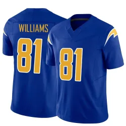 Men's Mike Williams Los Angeles Chargers No.81 Limited Vapor F.U.S.E. Jersey - Royal