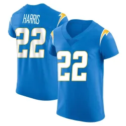 Men's Najee Harris Los Angeles Chargers No.22 Elite Alternate Vapor Untouchable Jersey - Blue