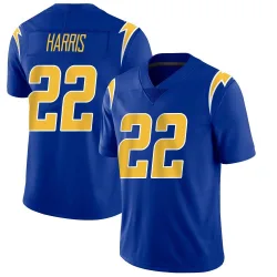 Men's Najee Harris Los Angeles Chargers No.22 Limited 2nd Alternate Vapor Jersey - Royal