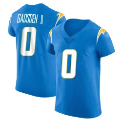 Men's Oronde Gadsden II Los Angeles Chargers No.0 Elite Alternate Vapor Untouchable Jersey - Blue