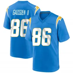 Men's Oronde Gadsden II Los Angeles Chargers No.86 Game Powder Alternate Jersey - Blue