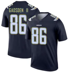 Men's Oronde Gadsden II Los Angeles Chargers No.86 Legend Jersey - Navy