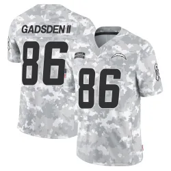 Men's Oronde Gadsden II Los Angeles Chargers No.86 Limited 2024 Salute to Service Jersey - Arctic Camo