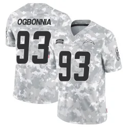 Men's Otito Ogbonnia Los Angeles Chargers No.93 Limited 2024 Salute to Service Jersey - Arctic Camo