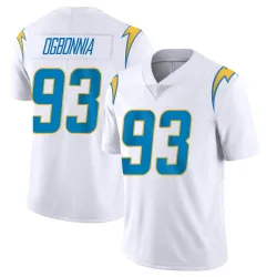 Men's Otito Ogbonnia Los Angeles Chargers No.93 Limited Vapor Untouchable Jersey - White