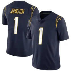 Men's Quentin Johnston Los Angeles Chargers No.1 Limited Team Color Vapor Untouchable Jersey - Navy
