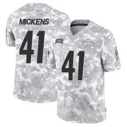 Men's R.J. Mickens Los Angeles Chargers No.41 Limited 2024 Salute to Service Jersey - Arctic Camo