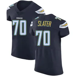 Men's Rashawn Slater Los Angeles Chargers No.70 Elite Team Color Vapor Untouchable Jersey - Navy Blue