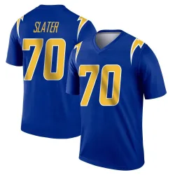 Men's Rashawn Slater Los Angeles Chargers No.70 Legend 2nd Alternate Jersey - Royal