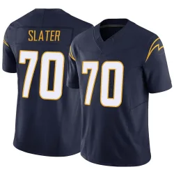 Men's Rashawn Slater Los Angeles Chargers No.70 Limited Vapor F.U.S.E. Jersey - Navy