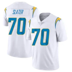 Men's Rashawn Slater Los Angeles Chargers No.70 Limited Vapor Untouchable Jersey - White