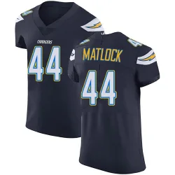 Men's Scott Matlock Los Angeles Chargers No.44 Elite Team Color Vapor Untouchable Jersey - Navy Blue
