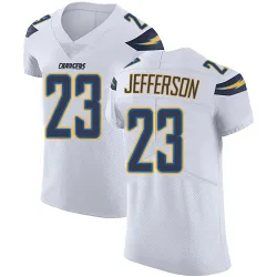 Men's Tony Jefferson Los Angeles Chargers No.23 Elite Vapor Untouchable Jersey - White