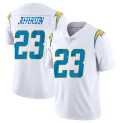 Men's Tony Jefferson Los Angeles Chargers No.23 Limited Vapor Untouchable Jersey - White