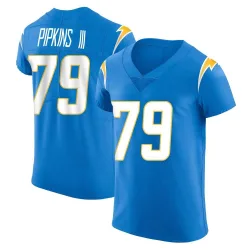 Men's Trey Pipkins III Los Angeles Chargers No.79 Elite Alternate Vapor Untouchable Jersey - Blue