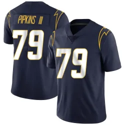 Men's Trey Pipkins III Los Angeles Chargers No.79 Limited Team Color Vapor Untouchable Jersey - Navy