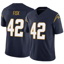 Men's Tucker Fisk Los Angeles Chargers No.42 Limited Vapor F.U.S.E. Jersey - Navy