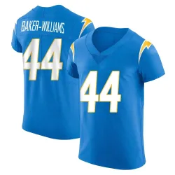 Men's Tyler Baker-Williams Los Angeles Chargers No.44 Elite Alternate Vapor Untouchable Jersey - Blue